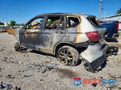 Drugie zdjęcie samochodu z przodu: 2013 BMW X3 XDRIVE28I VIN:5UXWX9C55D0A31267 - miniatura