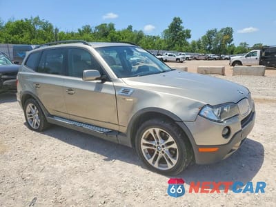 Czwarte zdjęcie samochodu z boku: 2008 BMW X3 3.0SI VIN:WBXPC93478WJ11830 - miniatura
