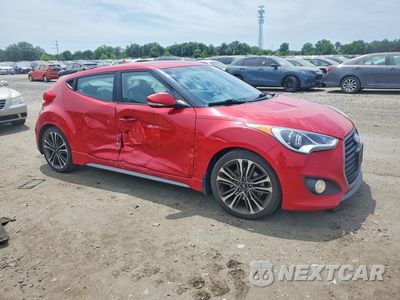 Czwarte zdjęcie samochodu z boku: 2016 HYUNDAI VELOSTER TURBO VIN:KMHTC6AE8GU260047 - miniatura