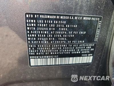 Zdjęcie 13 z 13 samochodu: 2024 VOLKSWAGEN TIGUAN SE R-LINE BLACK VIN:3VVCB7AX9RM002157 - miniatura