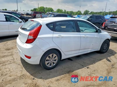 Trzecie zdjęcie samochodu z tyłu: 2017 HYUNDAI ACCENT SE VIN:KMHCT5AEXHU336427 - miniatura