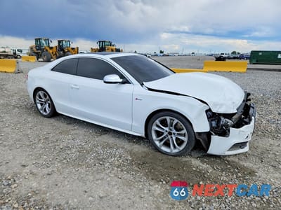 Czwarte zdjęcie samochodu z boku: 2014 AUDI S5 PREMIUM PLUS VIN:WAUCGAFR1EA070285 - miniatura