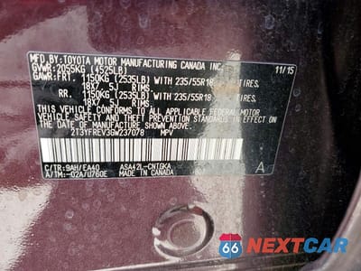 Zdjęcie 14 z 14 samochodu: 2016 TOYOTA RAV4 LIMITED VIN:2T3YFREV3GW237078 - miniatura