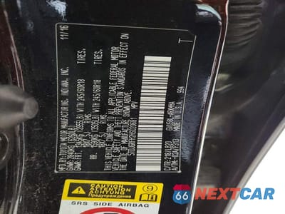 Zdjęcie 13 z 13 samochodu: 2017 TOYOTA HIGHLANDER HYBRID XLE VIN:5TDJGRFH2HS020681 - miniatura