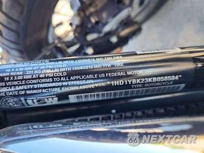 Zdjęcie 9 z 9 samochodu: 2019 HARLEY-DAVIDSON FLHCS VIN:1HD1YBK23KB058584 - miniatura