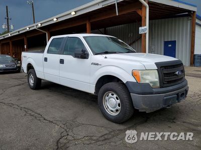 Czwarte zdjęcie samochodu z boku: 2014 FORD F150 SUPERCREW VIN:1FTFW1EF8EKF28554 - miniatura