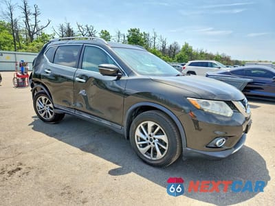 Czwarte zdjęcie samochodu z boku: 2015 NISSAN ROGUE SL VIN:5N1AT2MVXFC905779 - miniatura