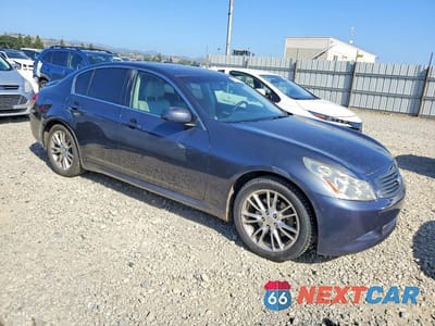 Czwarte zdjęcie samochodu z boku: 2008 INFINITI G35 X VIN:JNKBV61F28M261214 - miniatura