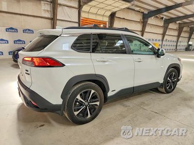 Trzecie zdjęcie samochodu z tyłu: 2024 TOYOTA COROLLA CROSS HYBRID XSE VIN:7MUFBABG4RV052610 - miniatura