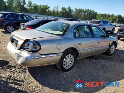 Trzecie zdjęcie samochodu z tyłu: 2002 LINCOLN CONTINENTAL VIN:1LNHM97V62Y699843 - miniatura