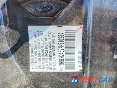 Zdjęcie 12 z 12 samochodu: 1993 HONDA CIVIC DX VIN:2HGEH2462PH510284 - miniatura
