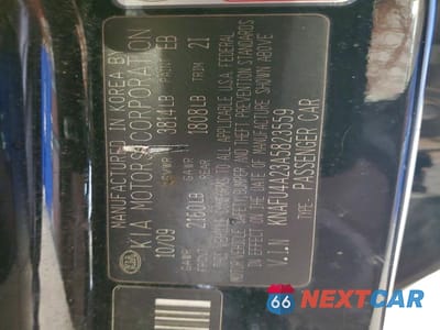 Zdjęcie 12 z 12 samochodu: 2010 KIA FORTE EX VIN:KNAFU4A23A5823559 - miniatura