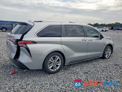 Trzecie zdjęcie samochodu z tyłu: 2023 TOYOTA SIENNA LIMITED 7-PASSENGER VIN:5TDZSKFCXPS107109 - miniatura