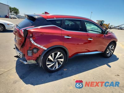 Trzecie zdjęcie samochodu z tyłu: 2017 NISSAN MURANO PLATINUM VIN:5N1AZ2MG2HN177933 - miniatura
