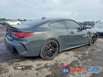 Trzecie zdjęcie samochodu z tyłu: 2021 BMW M440XI VIN:WBA13AR01MCG47287 - miniatura
