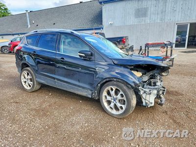 Czwarte zdjęcie samochodu z boku: 2015 FORD ESCAPE VIN:1FMCU9J92FUB00973 - miniatura