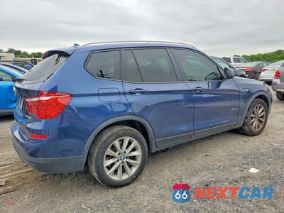 Trzecie zdjęcie samochodu z tyłu: 2017 BMW X3 XDRIVE28I VIN:5UXWX9C50H0T05283 - miniatura