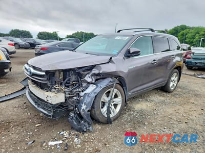 2016 TOYOTA HIGHLANDER HYBRID LIMITED 5TDDCRFH6GS013921 - główne zdjęcie licytacji z USA - miniatura