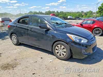 Czwarte zdjęcie samochodu z boku: 2016 HYUNDAI ACCENT SE VIN:KMHCT4AE2GU144539 - miniatura