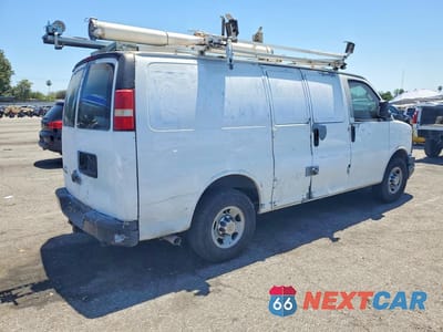 Trzecie zdjęcie samochodu z tyłu: 2012 CHEVROLET EXPRESS G2500 PARATRANSIT VIN:1GCWGFCBXC1124166 - miniatura