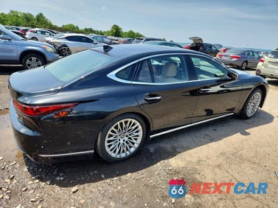 Trzecie zdjęcie samochodu z tyłu: 2024 LEXUS LS 500 BASE VIN:JTHD51GF8R5012270 - miniatura