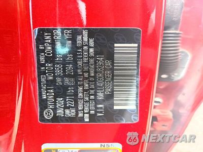 Zdjęcie 13 z 13 samochodu: 2024 HYUNDAI ELANTRA SE VIN:KMHLL4DG0RU829641 - miniatura