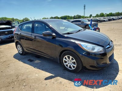 Czwarte zdjęcie samochodu z boku: 2014 HYUNDAI ACCENT GS VIN:KMHCT5AE7EU164899 - miniatura