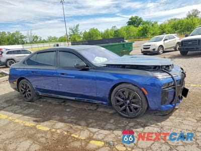 Czwarte zdjęcie samochodu z boku: 2024 BMW 750 XE VIN:WBA43EH08RCS10915 - miniatura
