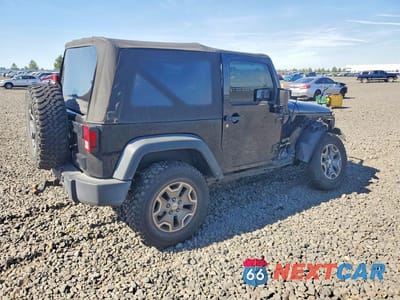 Trzecie zdjęcie samochodu z tyłu: 2017 JEEP WRANGLER SPORT VIN:1C4AJWAG6HL568697 - miniatura