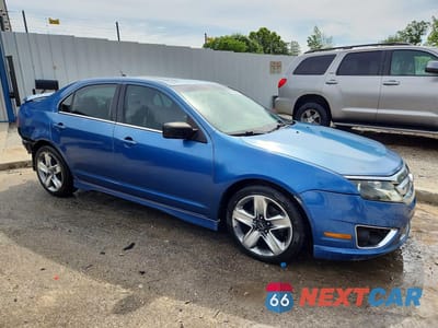 Czwarte zdjęcie samochodu z boku: 2010 FORD FUSION SPORT VIN:3FAHP0KC7AR202637 - miniatura