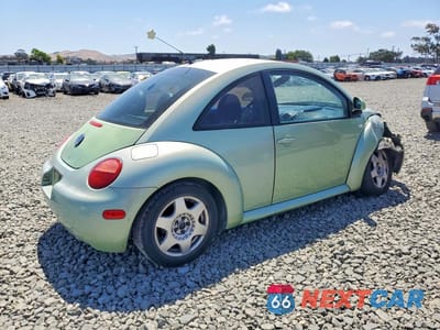 Trzecie zdjęcie samochodu z tyłu: 2000 VOLKSWAGEN NEW BEETLE GLS VIN:3VWCC21C9YM446288 - miniatura