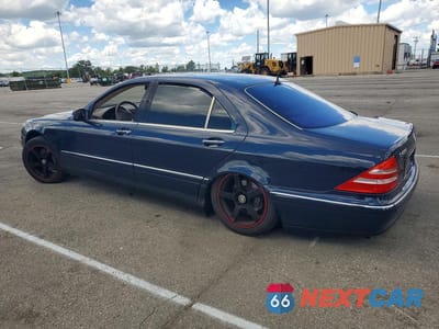 Drugie zdjęcie samochodu z przodu: 2000 MERCEDES-BENZ S 430 VIN:WDBNG70J1YA086877 - miniatura