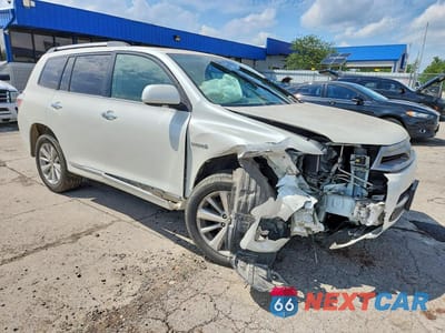 Czwarte zdjęcie samochodu z boku: 2011 TOYOTA HIGHLANDER HYBRID LIMITED VIN:JTEDC3EH0B2000141 - miniatura
