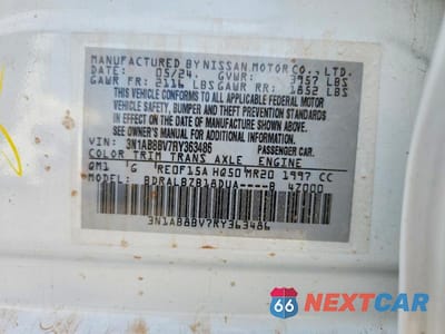 Zdjęcie 12 z 12 samochodu: 2024 NISSAN SENTRA S VIN:3N1AB8BV7RY363486 - miniatura