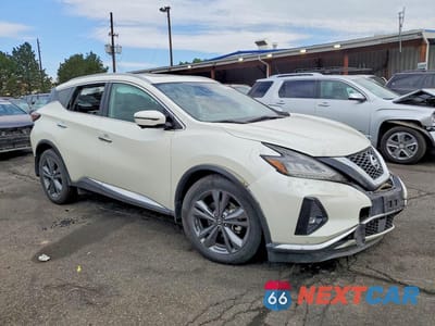 Czwarte zdjęcie samochodu z boku: 2021 NISSAN MURANO PLATINUM VIN:5N1AZ2DS0MC128398 - miniatura