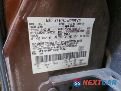 Zdjęcie 12 z 12 samochodu: 2011 FORD F250 SUPER DUTY VIN:1FT7W2BTXBEC85327 - miniatura