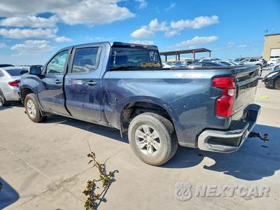 Drugie zdjęcie samochodu z przodu: 2022 CHEVROLET SILVERADO LTD K1500 LT VIN:1GCUYDED4NZ124384 - miniatura
