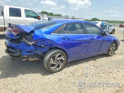 Trzecie zdjęcie samochodu z tyłu: 2025 HYUNDAI ELANTRA LIMITED VIN:KMHLP4DG0SU995698 - miniatura