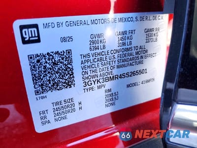 Zdjęcie 14 z 14 samochodu: 2025 CADILLAC OPTIQ LUXURY VIN:3GYK3BMR4SS265501 - miniatura