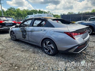 Drugie zdjęcie samochodu z przodu: 2025 HYUNDAI ELANTRA SEL SPORT VIN:KMHLM4DG2SU924642 - miniatura