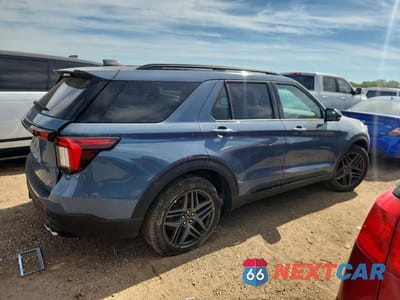 Trzecie zdjęcie samochodu z tyłu: 2025 FORD EXPLORER ST VIN:1FMWK8GC0SGA22525 - miniatura