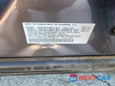 Zdjęcie 13 z 13 samochodu: 2017 HONDA PILOT EXL VIN:5FNYF6H57HB038116 - miniatura