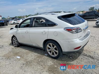 Drugie zdjęcie samochodu z przodu: 2010 LEXUS RX 350 VIN:JTJZK1BA6A2408020 - miniatura