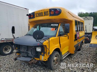 Drugie zdjęcie samochodu z przodu: 2012 CHEVROLET EXPRESS G3 - SCHOOL BUS VIN:1GB3G2BG2C1136860 - miniatura