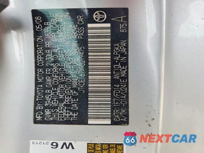 Zdjęcie 12 z 12 samochodu: 2009 SCION TC BASE VIN:JTKDE167X90279475 - miniatura