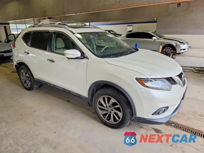 Czwarte zdjęcie samochodu z boku: 2015 NISSAN ROGUE SL VIN:5N1AT2MVXFC854509 - miniatura