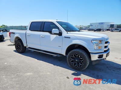 Czwarte zdjęcie samochodu z boku: 2017 FORD F150 SUPERCREW VIN:1FTEW1EP0HKC75853 - miniatura
