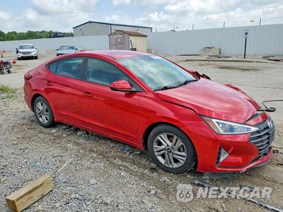Czwarte zdjęcie samochodu z boku: 2020 HYUNDAI ELANTRA SEL VIN:5NPD84LF4LH577462 - miniatura