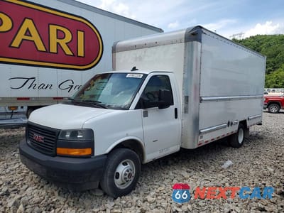 2022 GMC SAVANA BOX TRUCK 7GZ37TC76NN011178 - główne zdjęcie licytacji z USA - miniatura