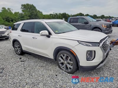 Czwarte zdjęcie samochodu z boku: 2020 HYUNDAI PALISADE SEL VIN:KM8R44HE9LU147199 - miniatura